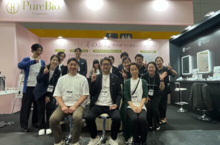 BWJ大阪2026 ピュアリーブースのスタッフ集合写真