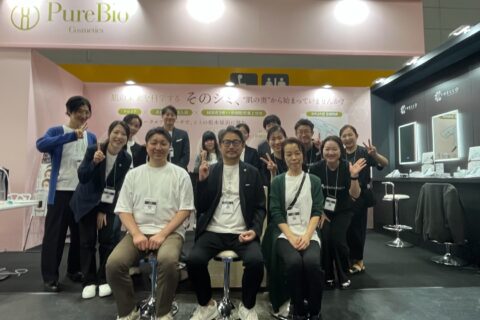 BWJ大阪2026 ピュアリーブースのスタッフ集合写真